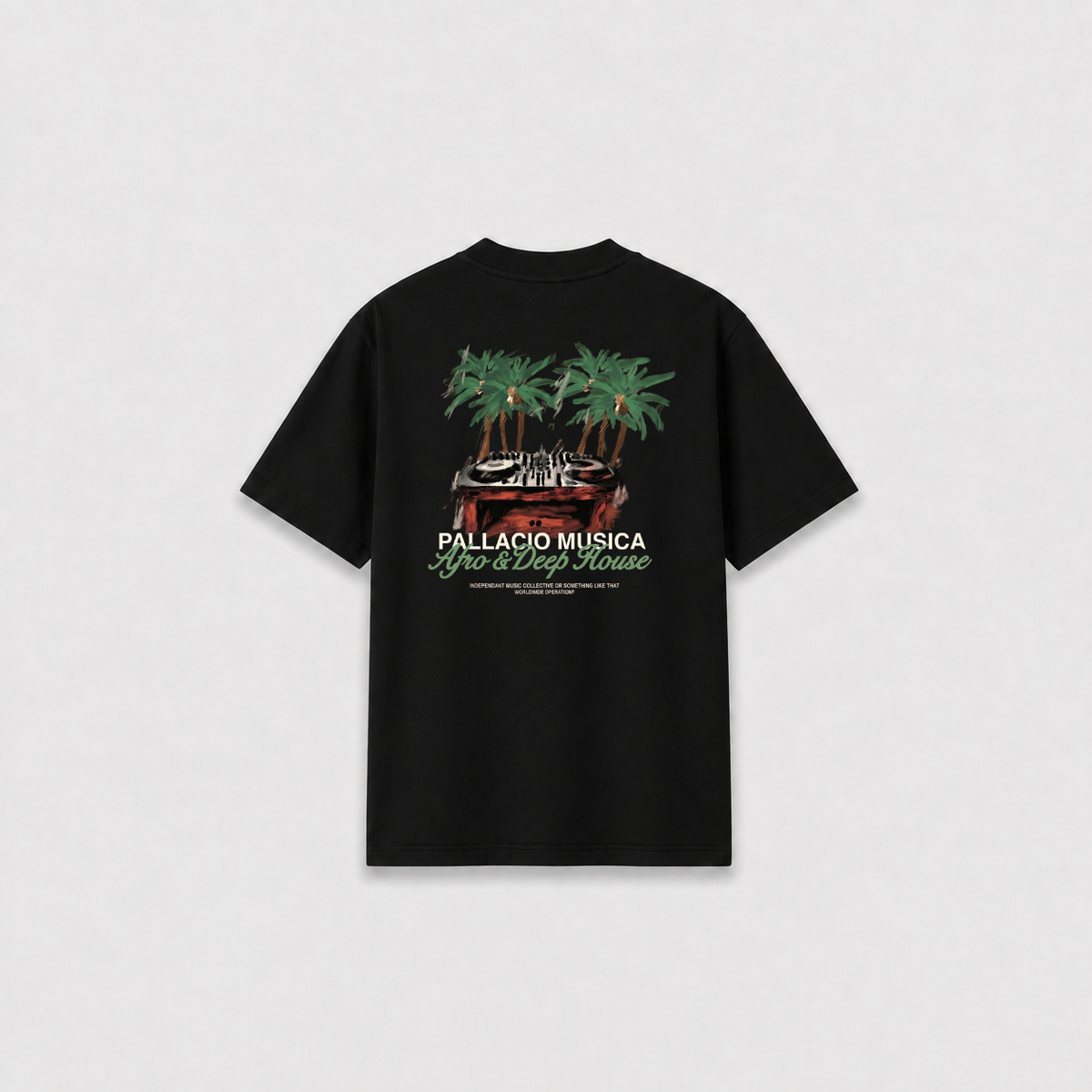 AFRO T-SHIRT Preta costas