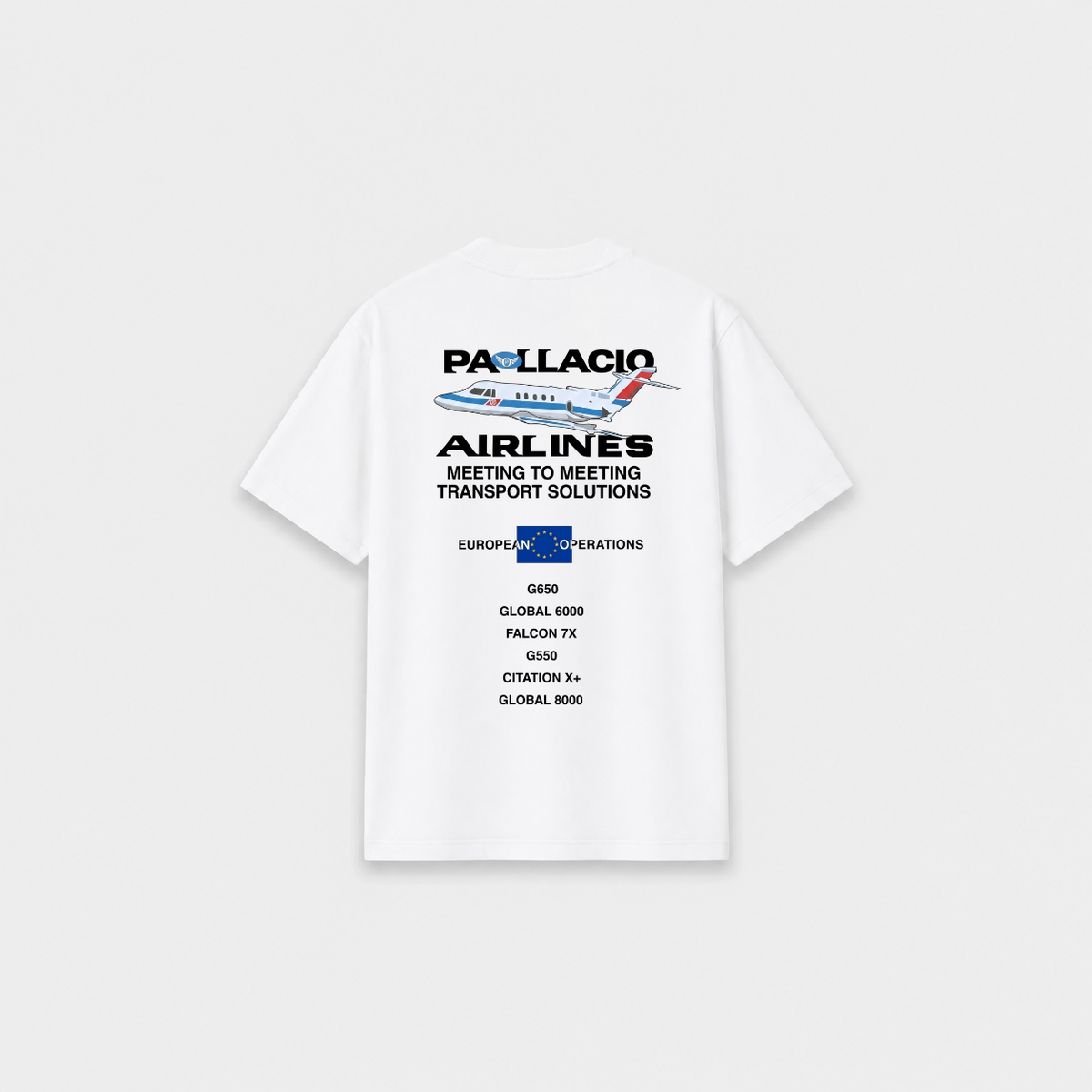 AIRLINES T-SHIRT Branca costas