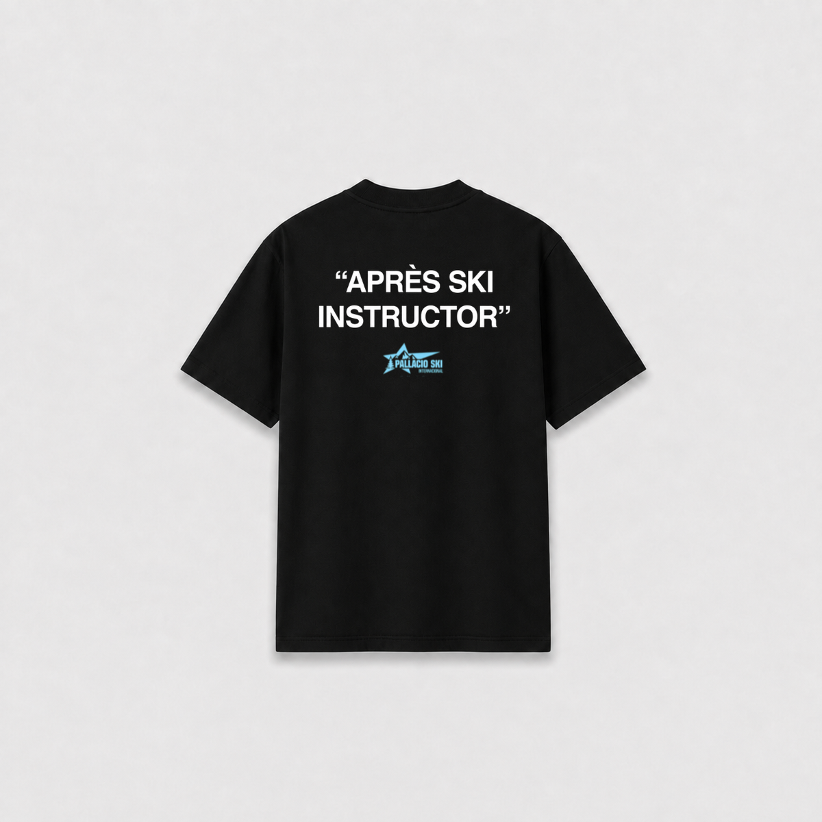 APRÈS SKI T-SHIRT Preta costas