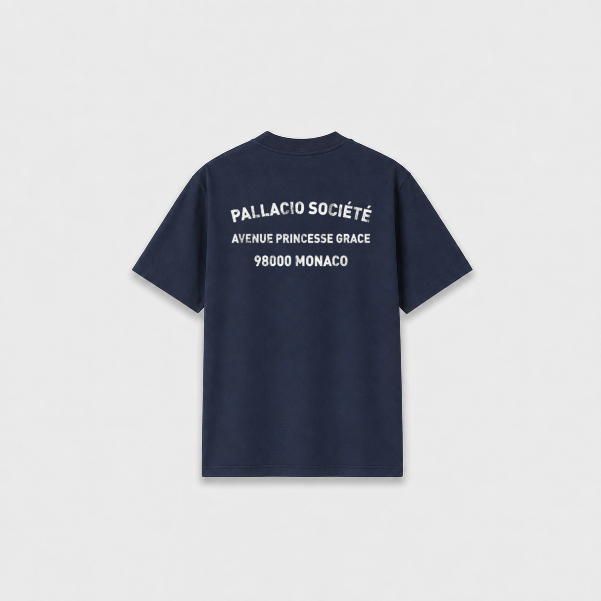 AVENUE T-SHIRT Azul Marinho costas