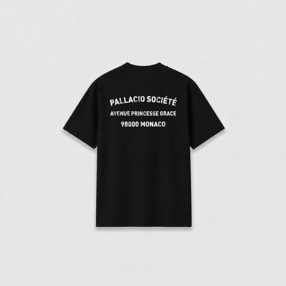 AVENUE T-SHIRT Preta costas