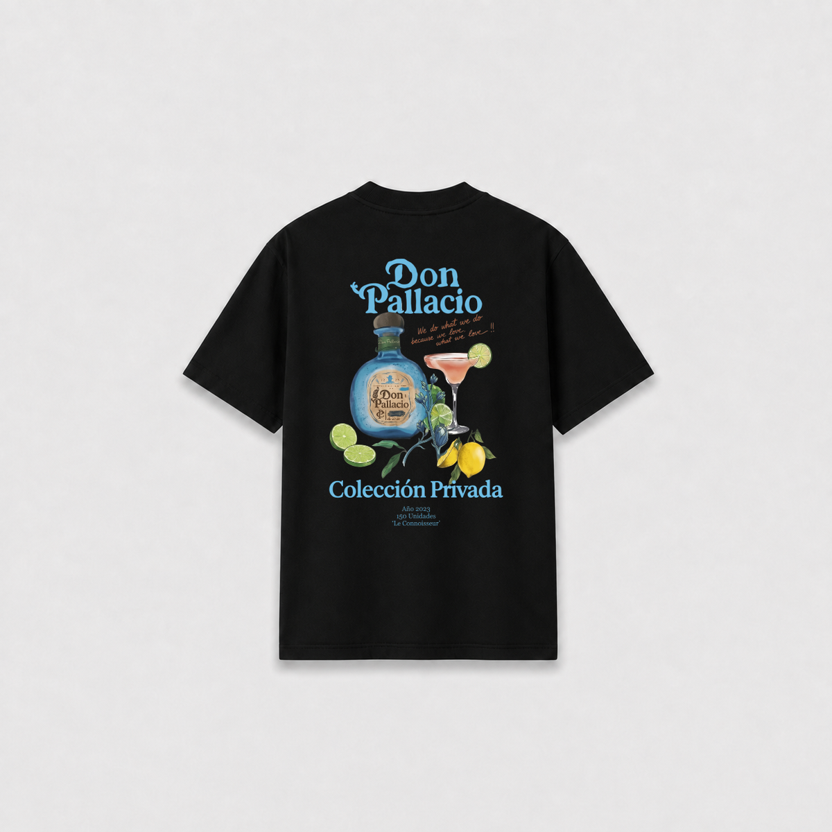 DON PALLACIO T-SHIRT Preta costas