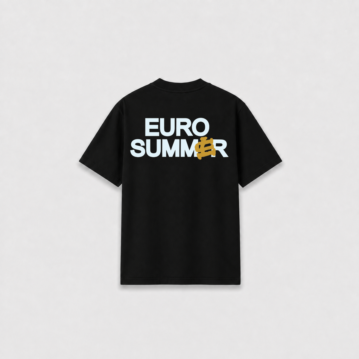 EURO SUMMER T-SHIRT Azul Marinho costas