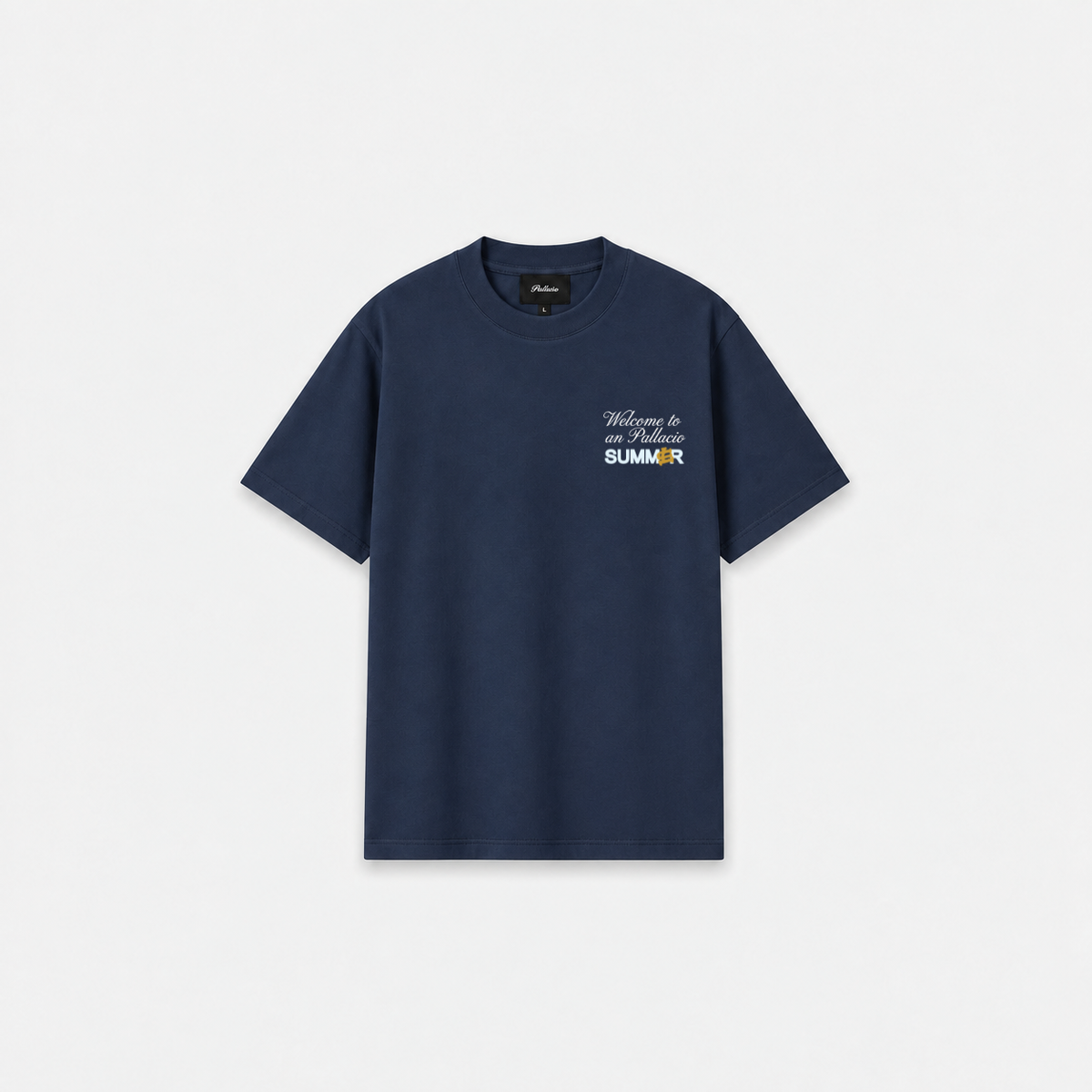 EURO SUMMER T-SHIRT Azul Marinho frente