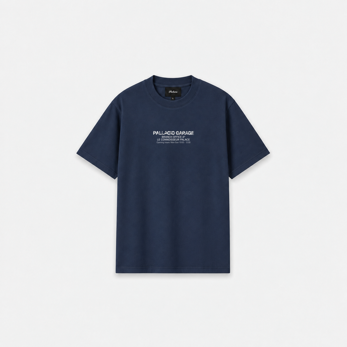 GARAGE T-SHIRT Azul Marinho frente