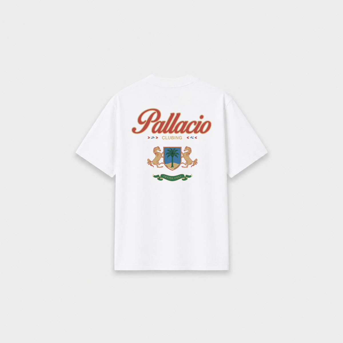 HERITAGE T-SHIRT Branca costas