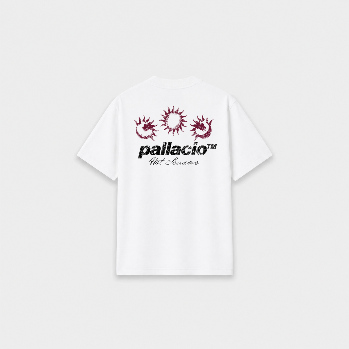 HOT SEASON T-SHIRT Branca costas