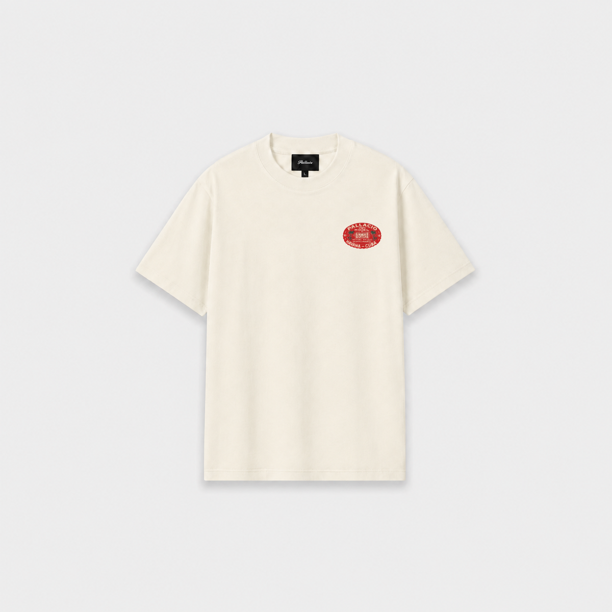 HOTEL T-SHIRT Off White frente