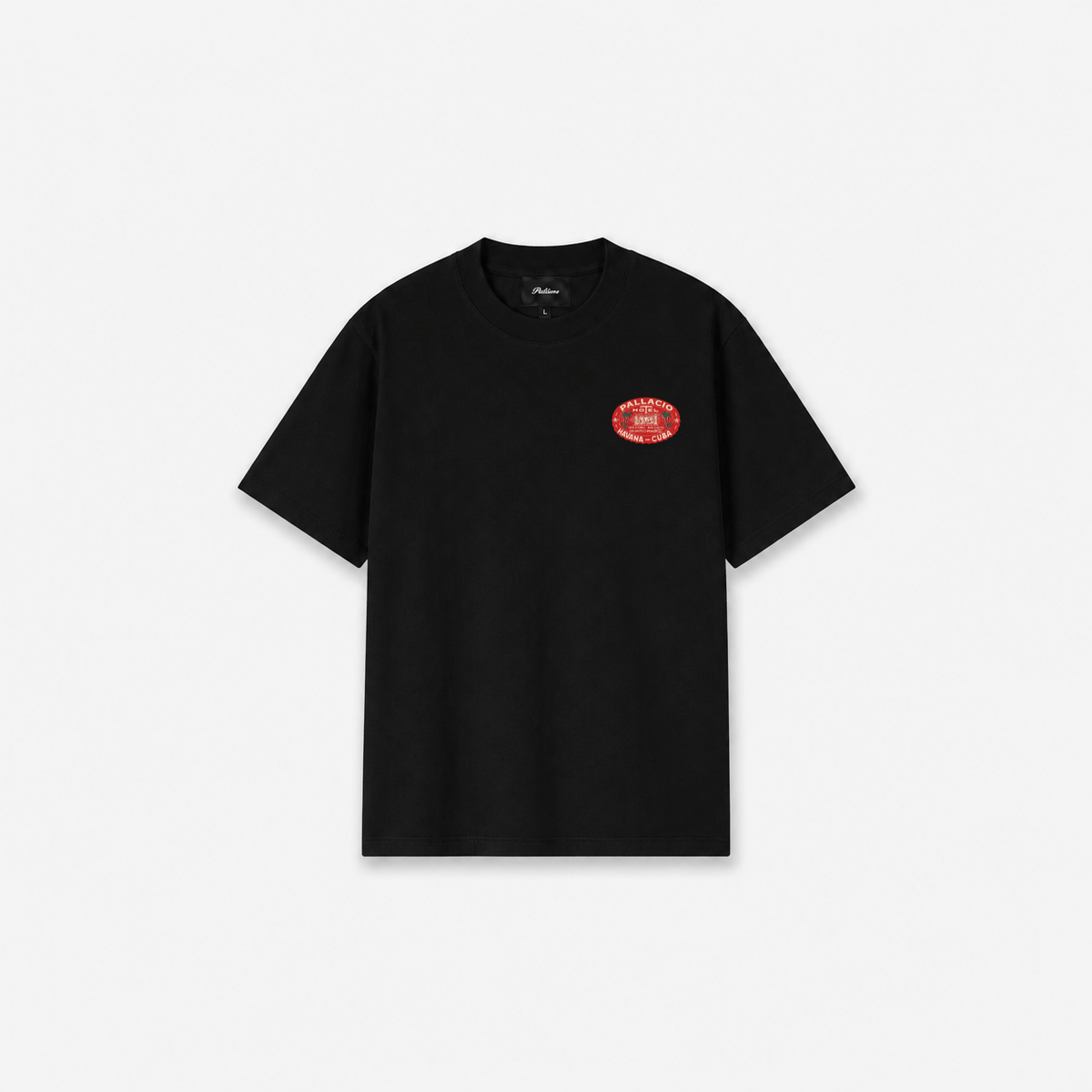 HOTEL T-SHIRT Preta frente