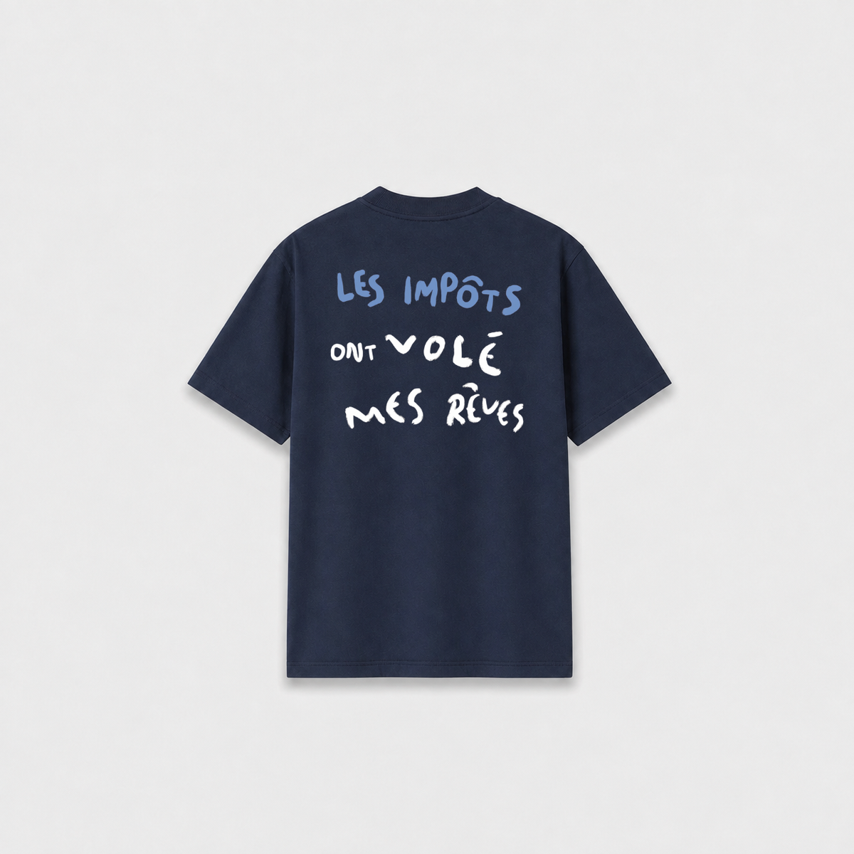 IMPOSTO T-SHIRT Azul Marinho costas