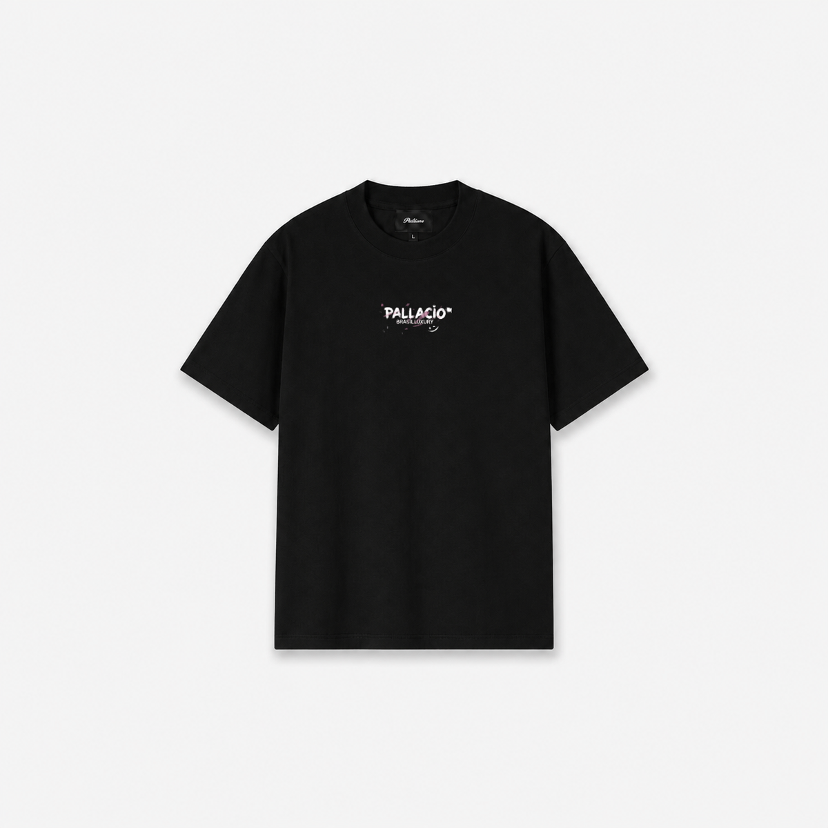 LUXURY T-SHIRT Preta frente