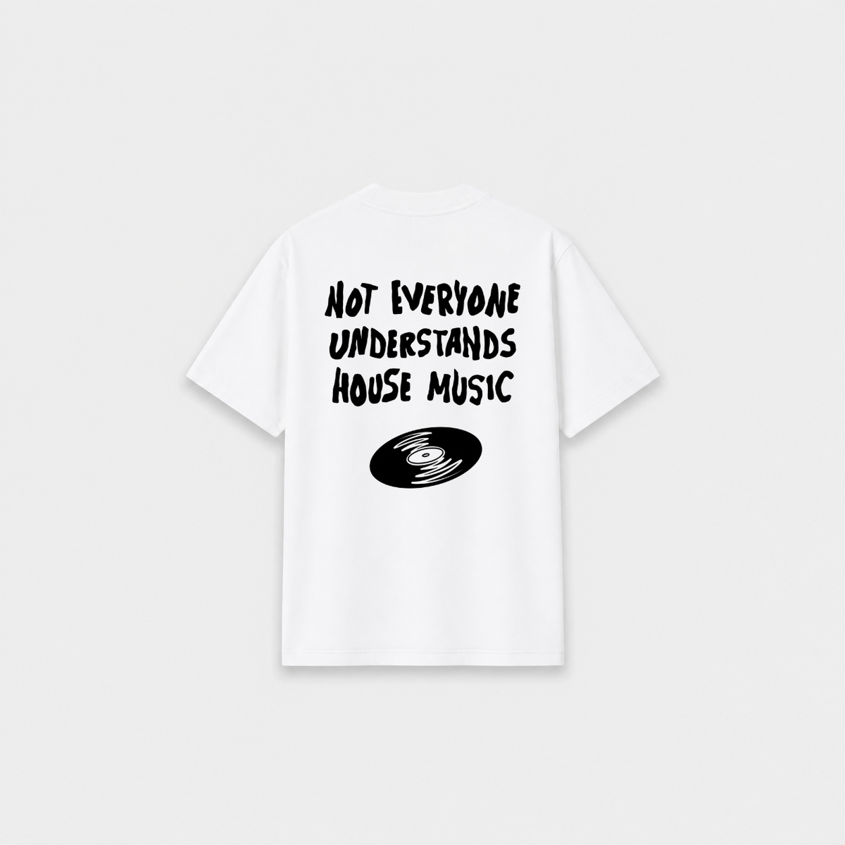 MUSIC T-SHIRT Branca costas