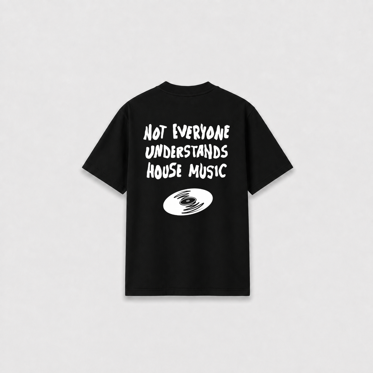 MUSIC T-SHIRT Preta costas