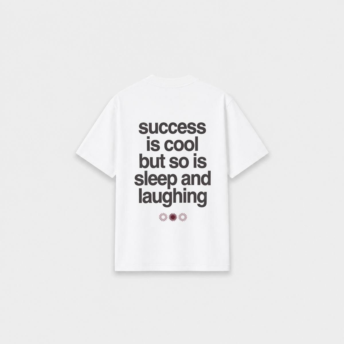 SUCCESS T-SHIRT Branca costas