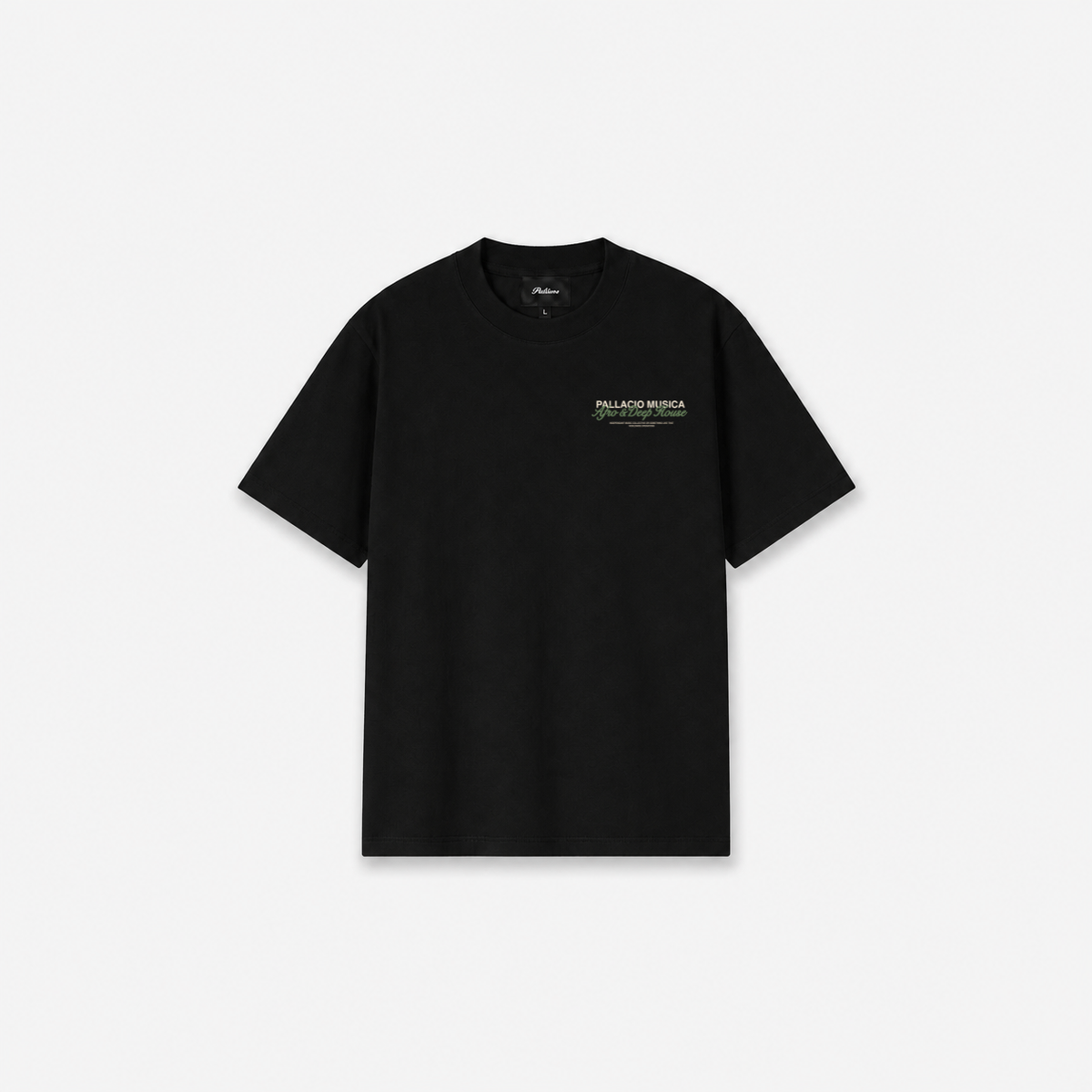AFRO T-SHIRT Preta frente