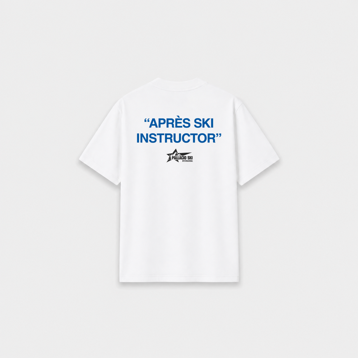 APRÈS SKI T-SHIRT Branca costas