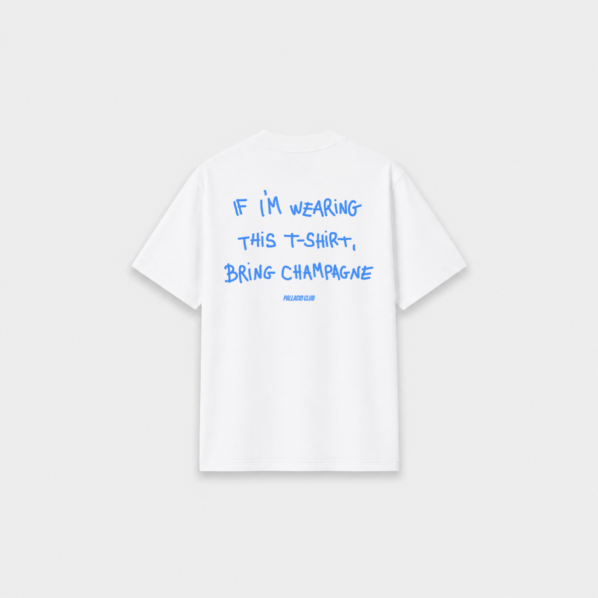 BRING T-SHIRT Azul - Branca costas