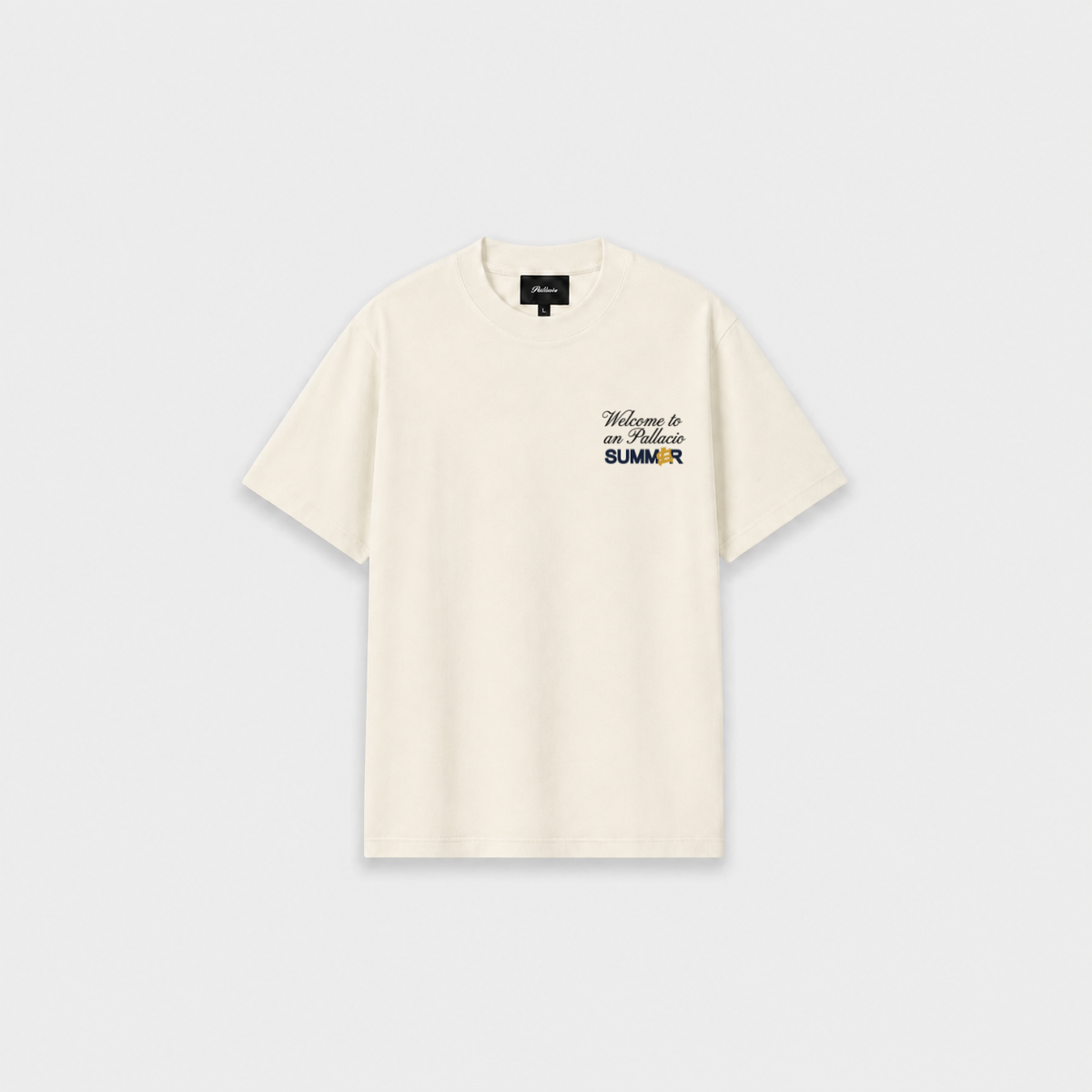 EURO SUMMER T-SHIRT Branca frente