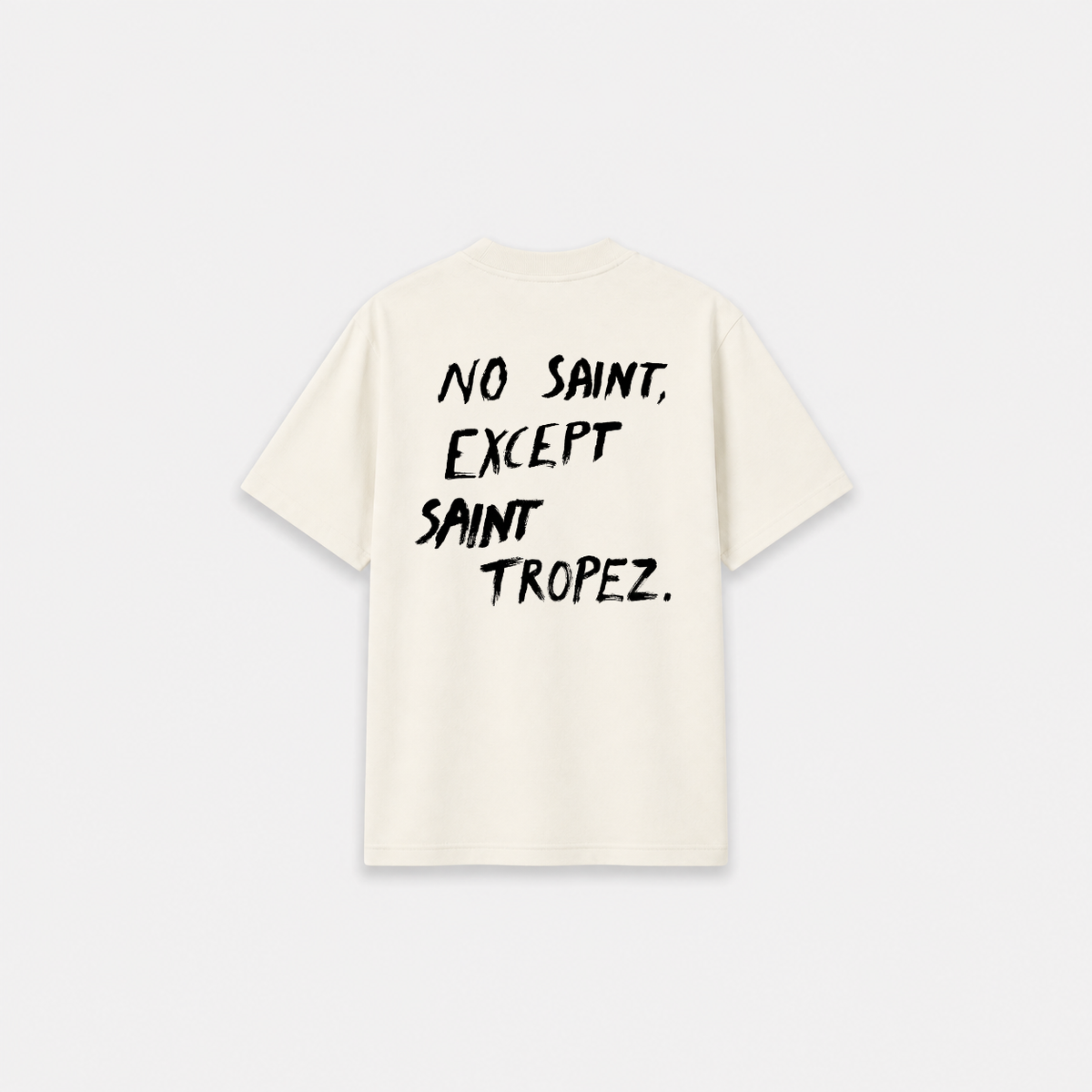 EXCEPT T-SHIRT Azul Marinho costas