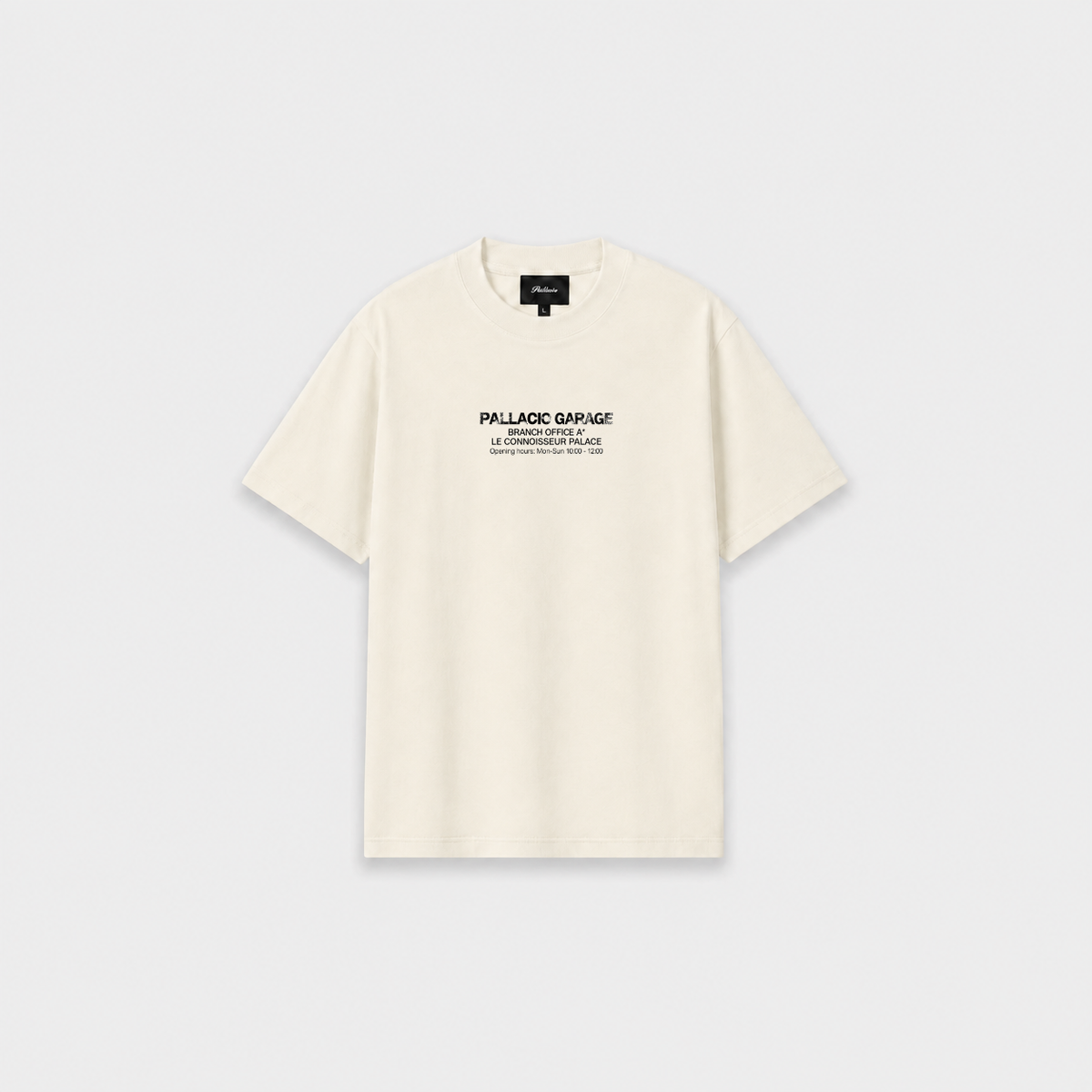 GARAGE T-SHIRT Off White frente