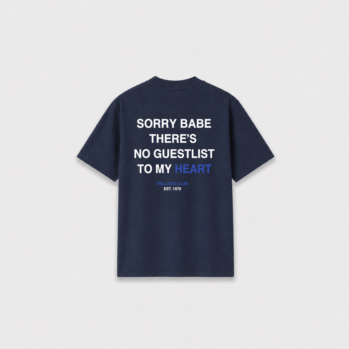 GUESTLIST T-SHIRT - Azul Marinho
