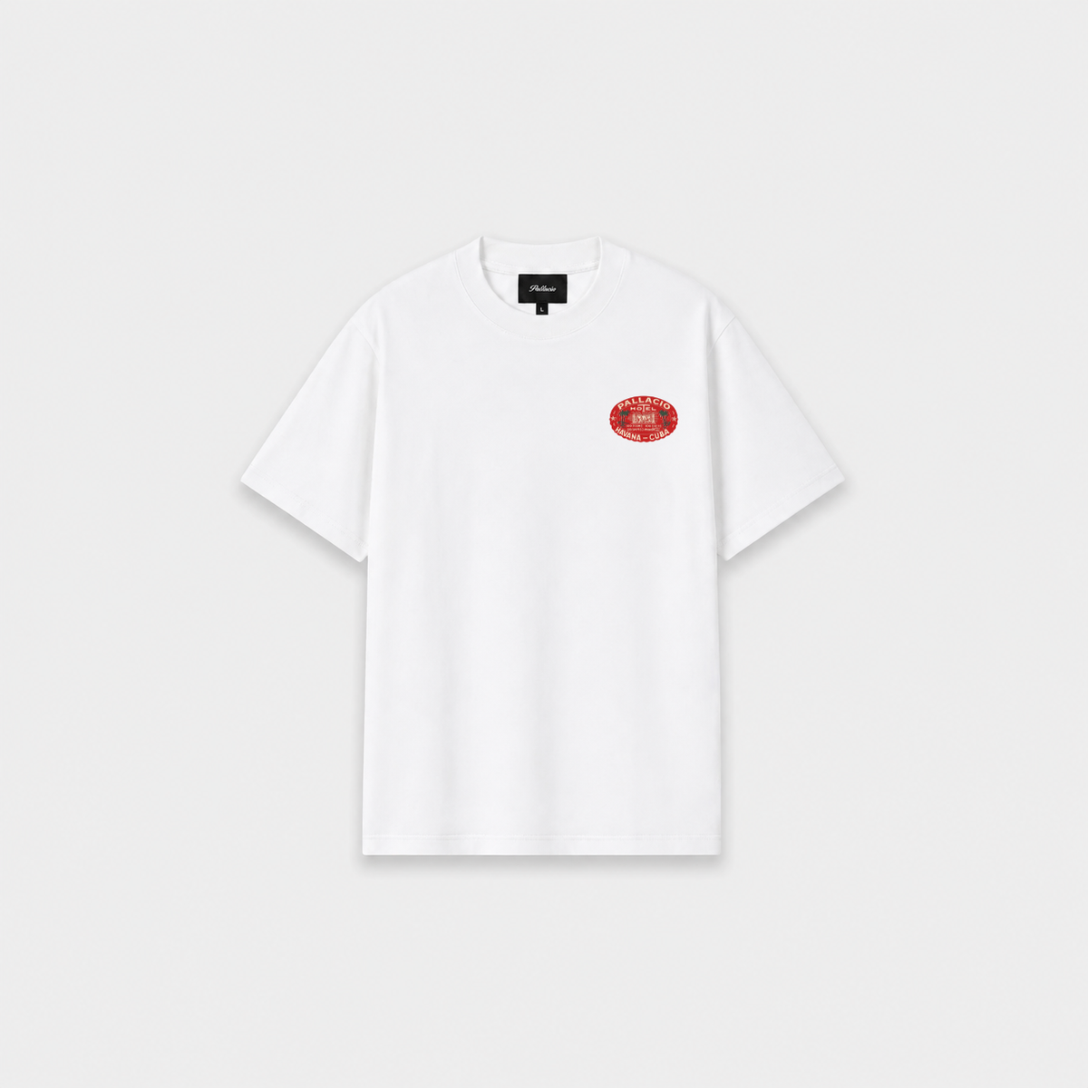 HOTEL T-SHIRT Branca frente