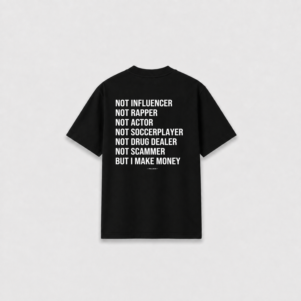 MAKE MONEY T-SHIRT - Preta