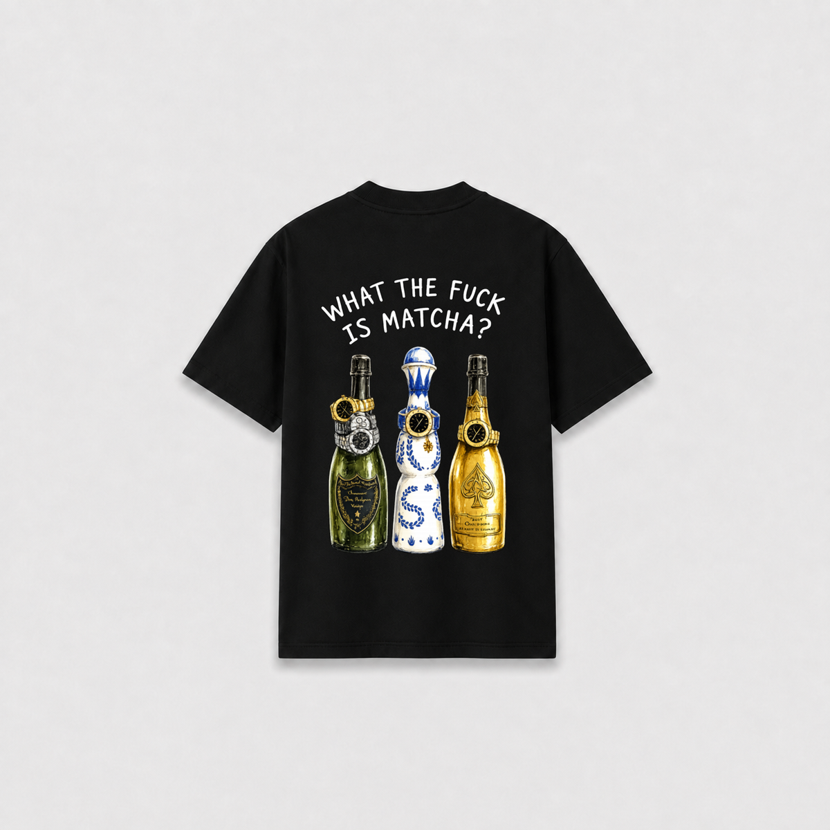 MATCHA T-SHIRT - Preta
