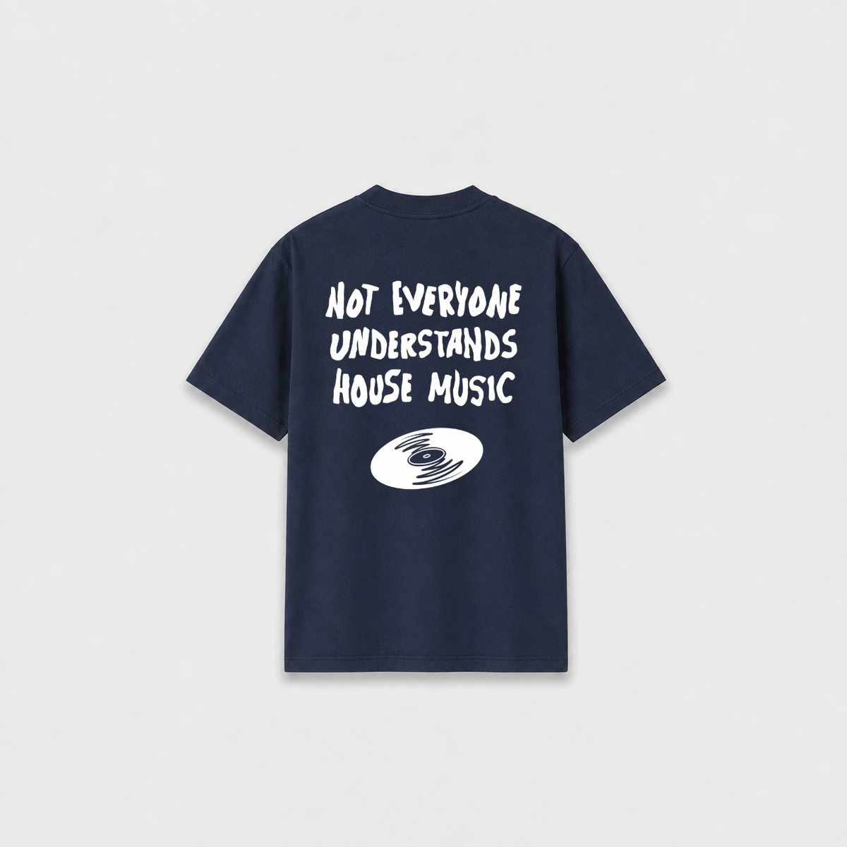 MUSIC T-SHIRT Azul Marinho costas