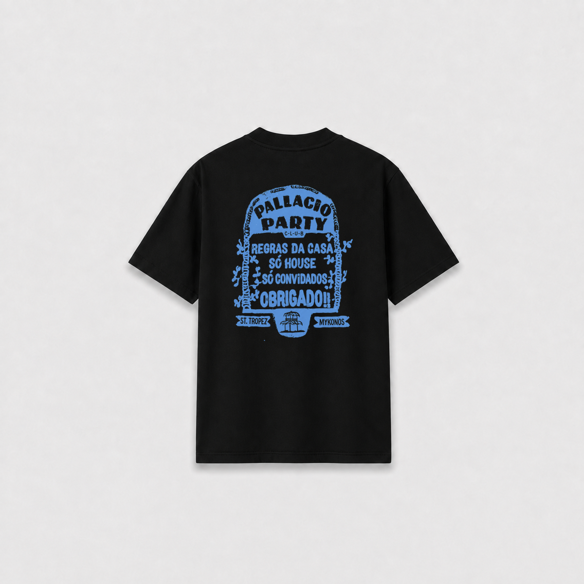 PRIVATE T-SHIRT Preta costas