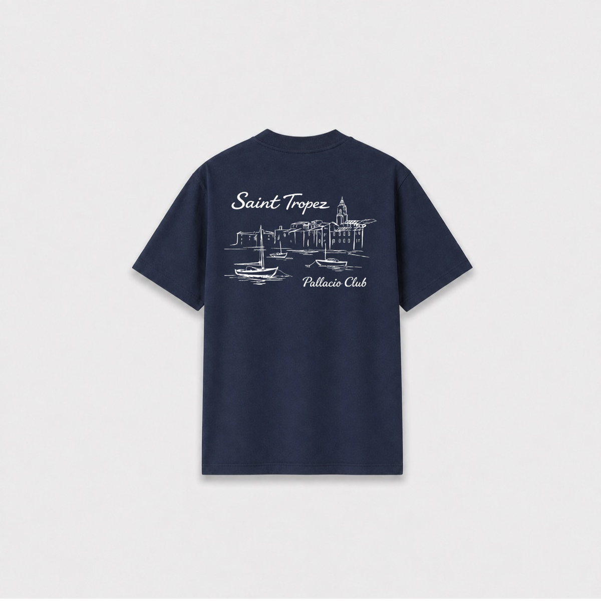 SAINT TROPEZ T-SHIRT - Azul Marinho
