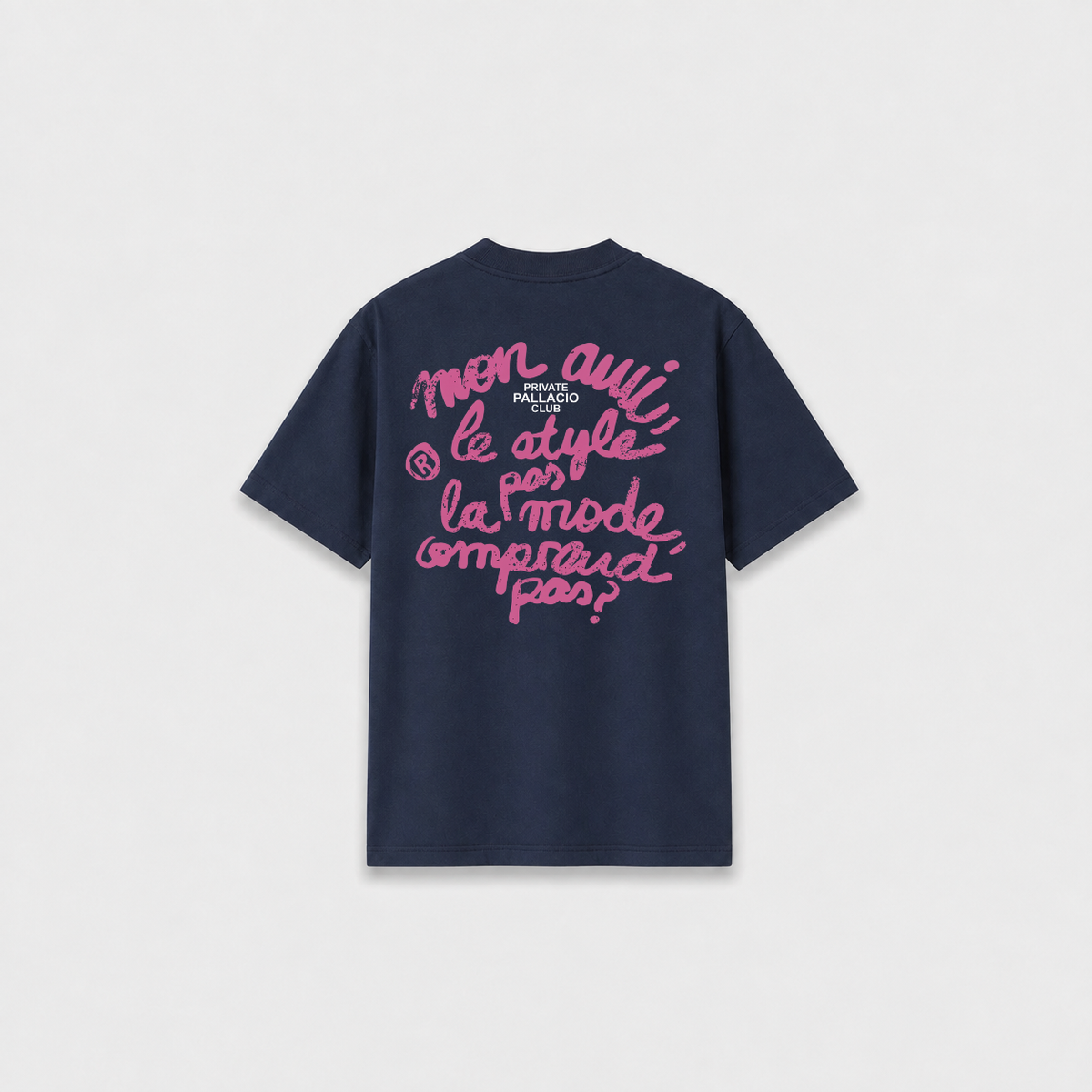 STYLE T-SHIRT Azul Marinho costas