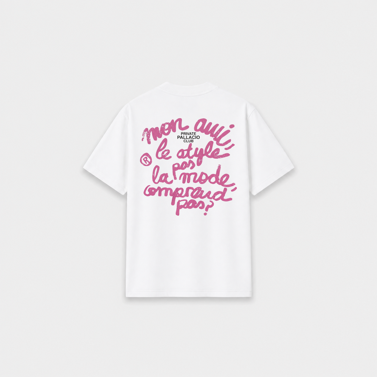 STYLE T-SHIRT Branca costas