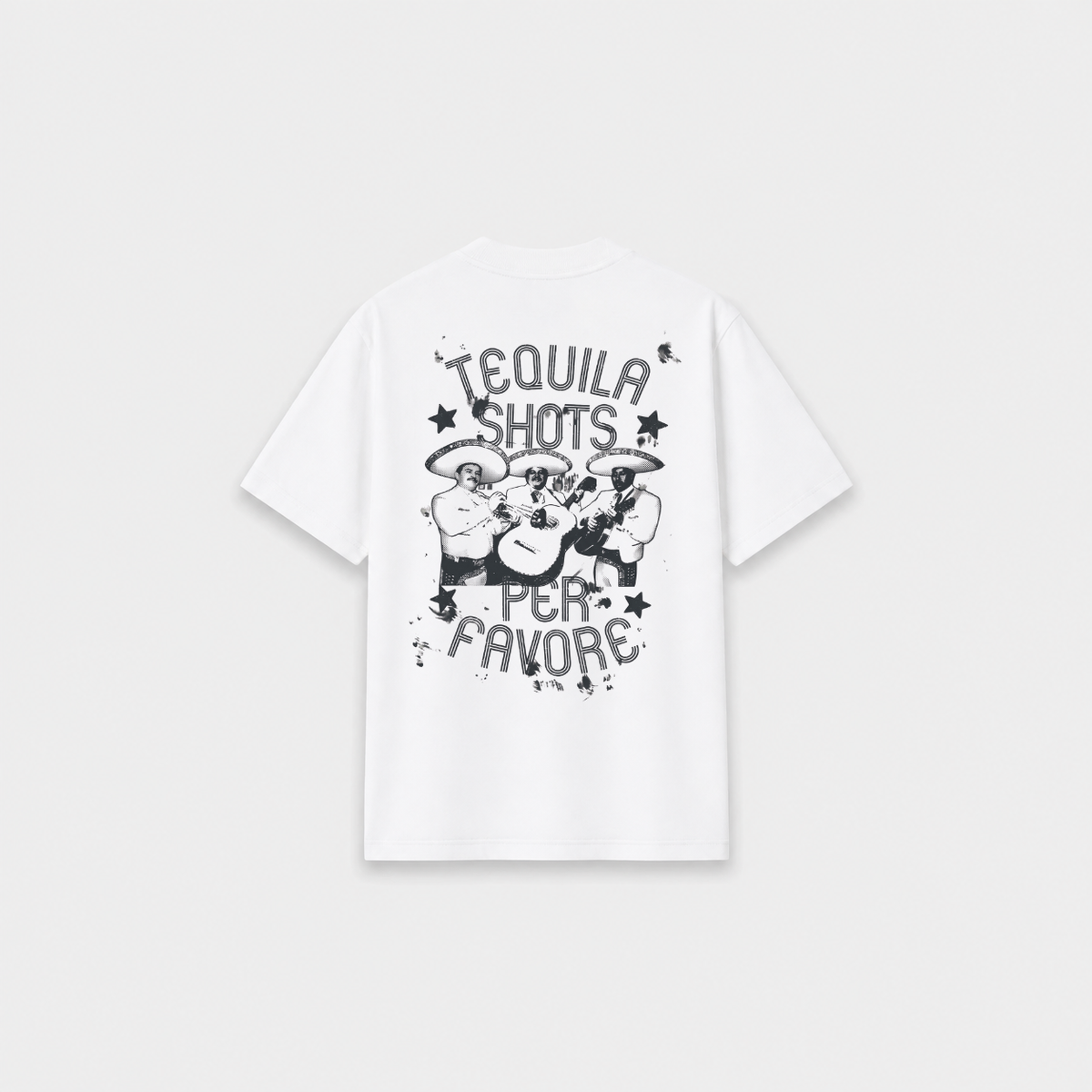 TEQUILA T-SHIRT Branca costas