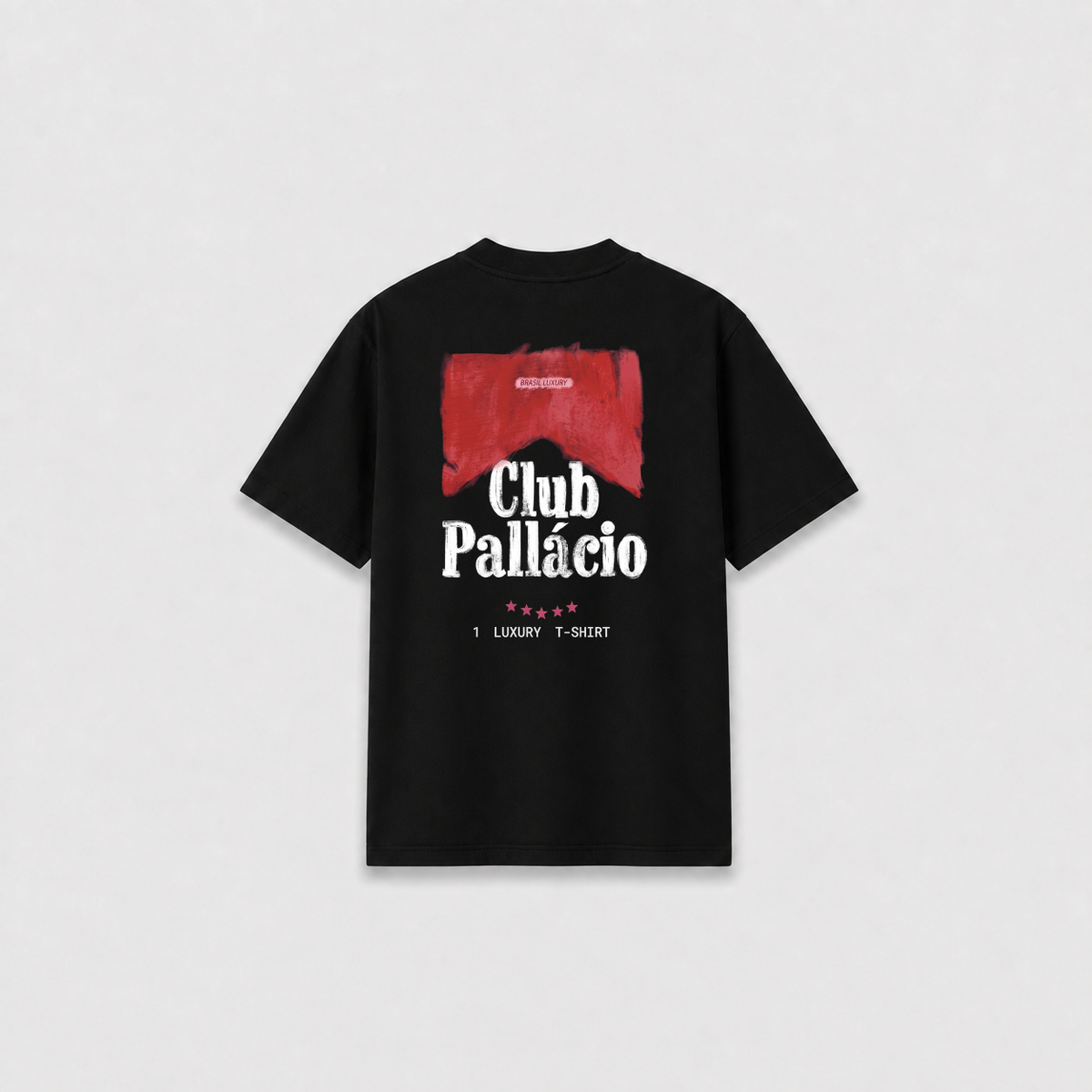 TOBACCO T-SHIRT Preta costas