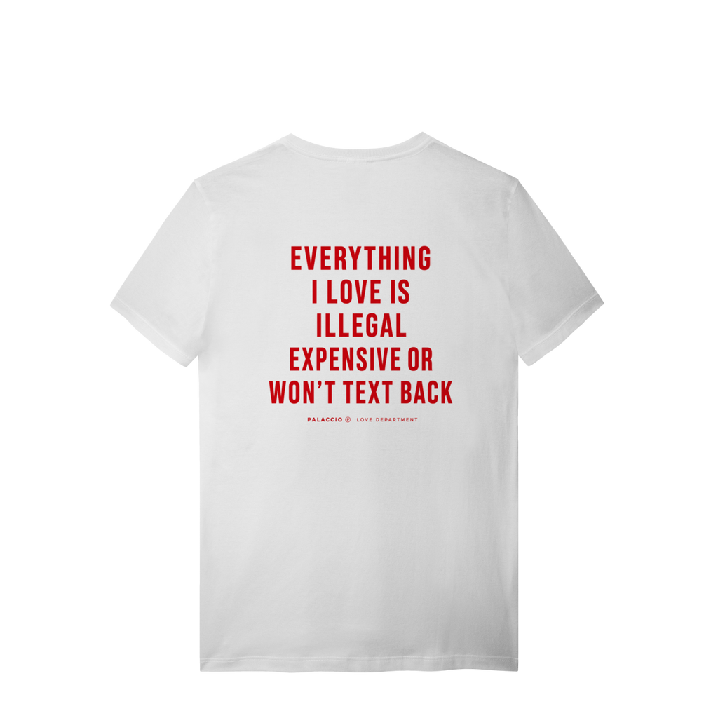 TEXT BACK T-SHIRT