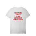 TEXT BACK T-SHIRT