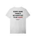 SORRY BABE T-SHIRT
