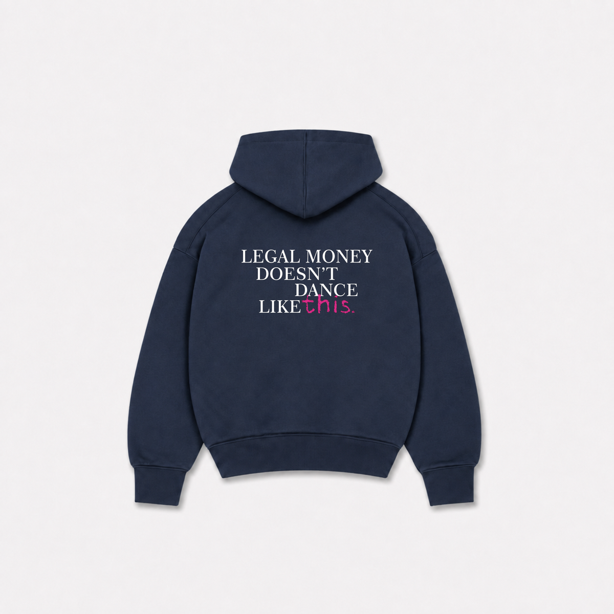 LEGAL MONEY HOODIE - Azul Marinho