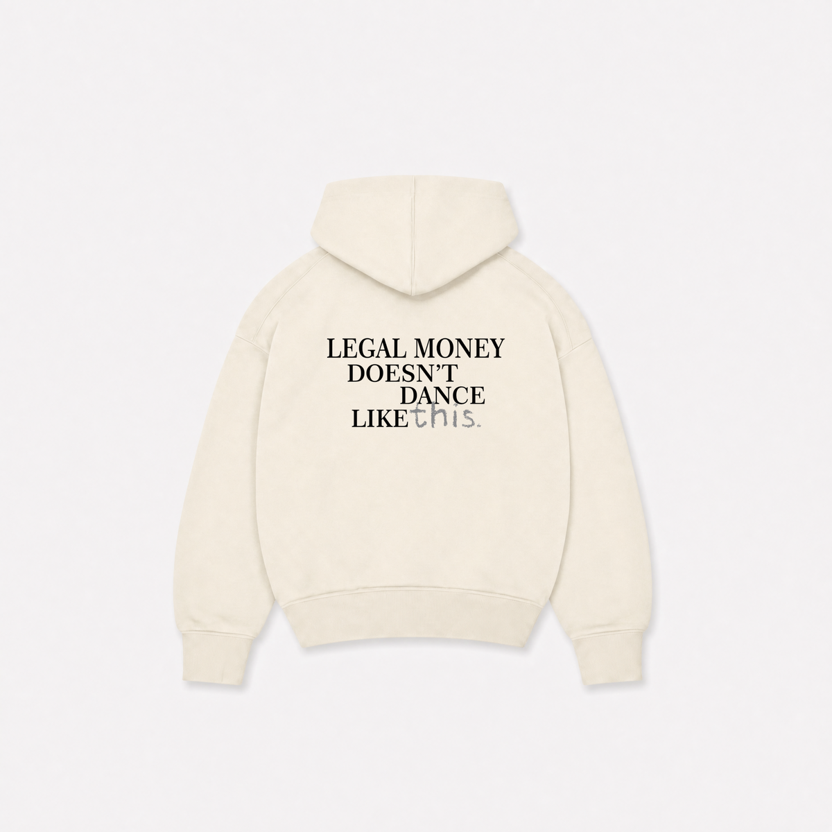 LEGAL MONEY HOODIE - Off White