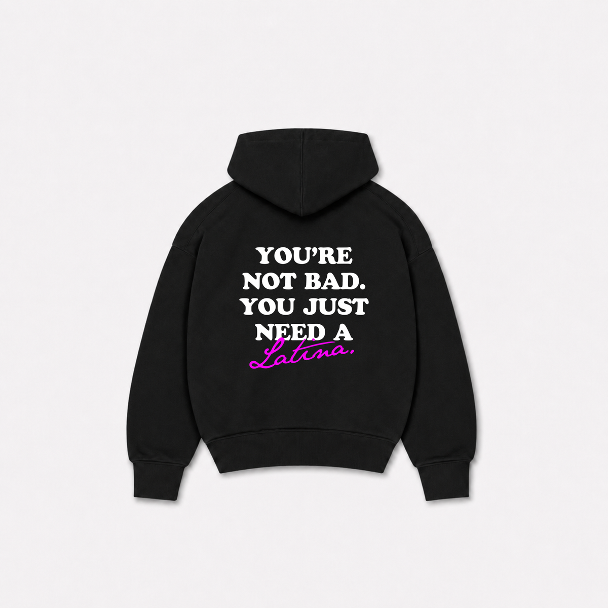 NOT BAD HOODIE - Preta