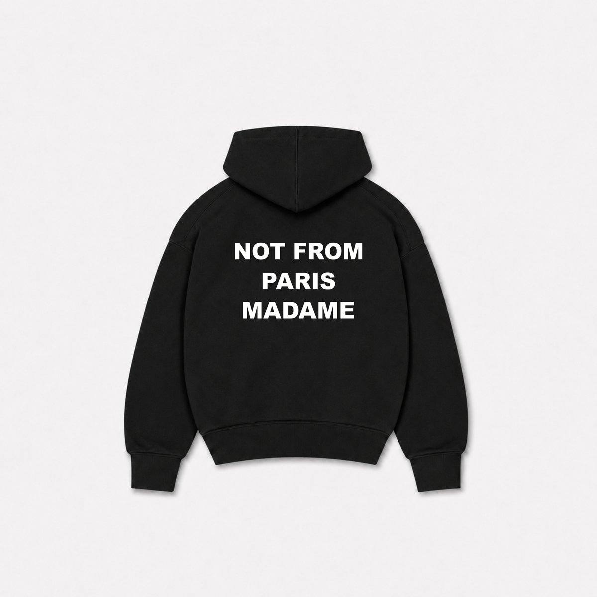PARIS MADAME HOODIE - Preta