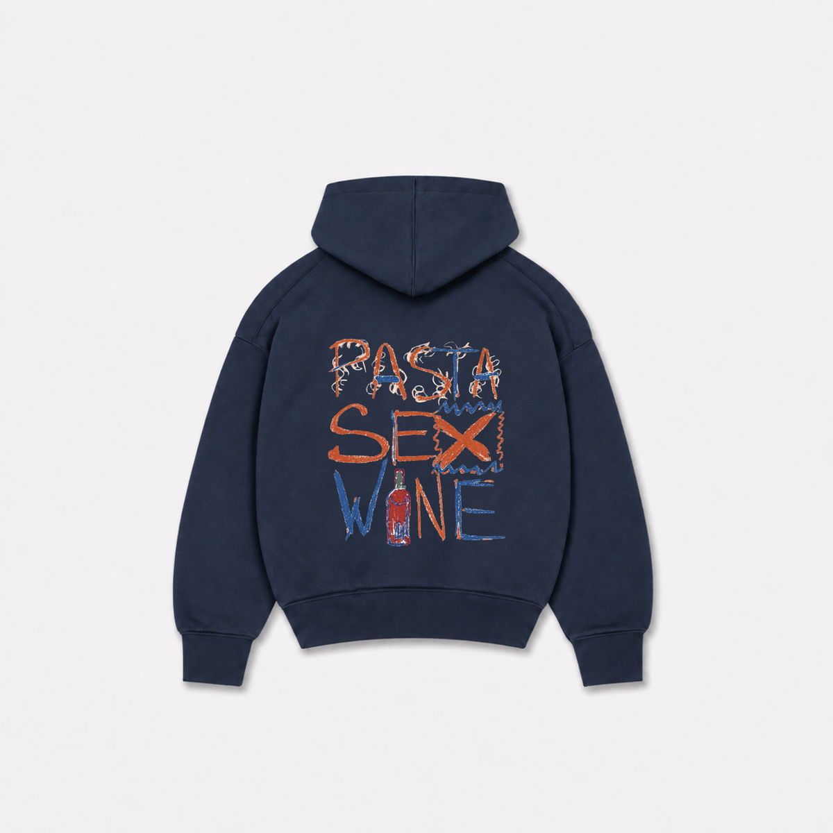 PASTASEXWINE HOODIE - Azul Marinho