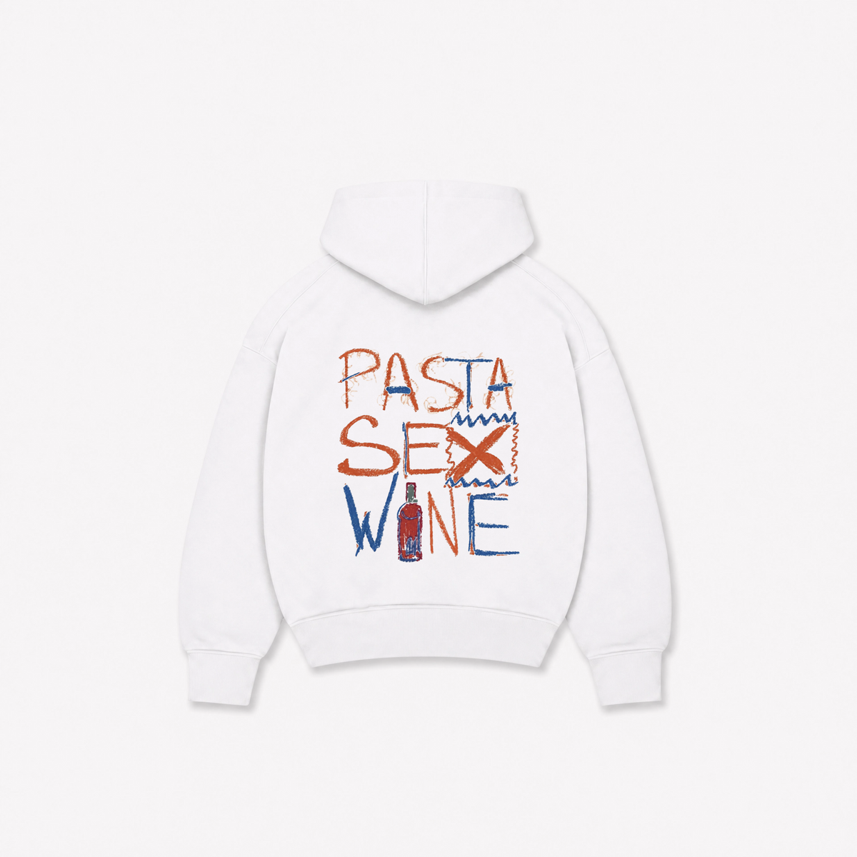 PASTASEXWINE HOODIE - Branca