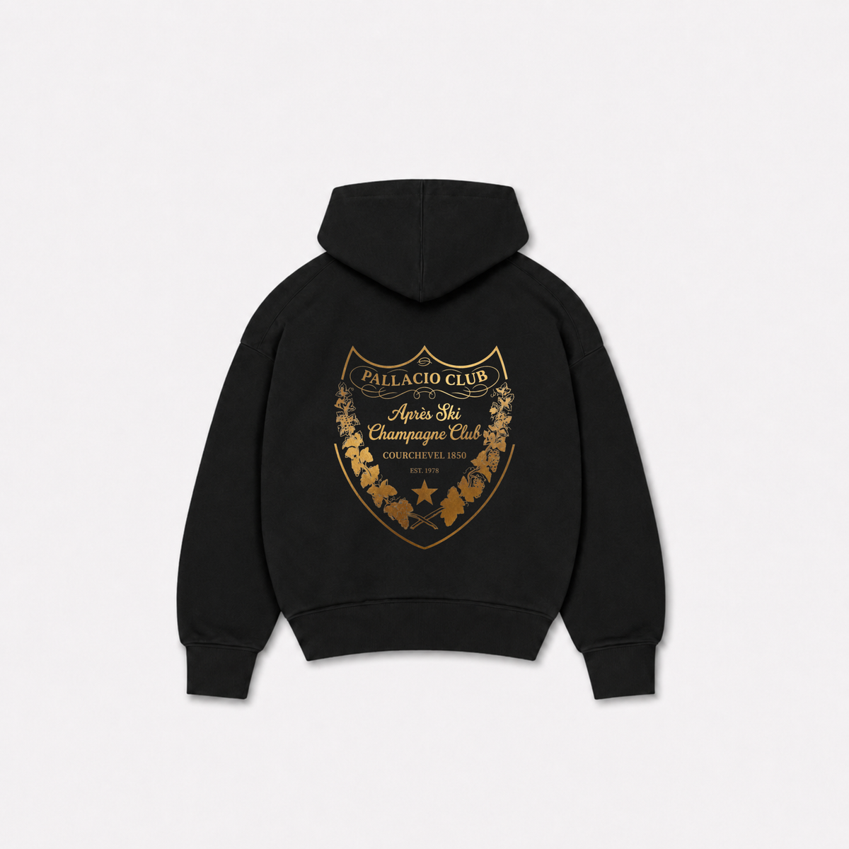 PERIGNON DOURADA HOODIE - Preta