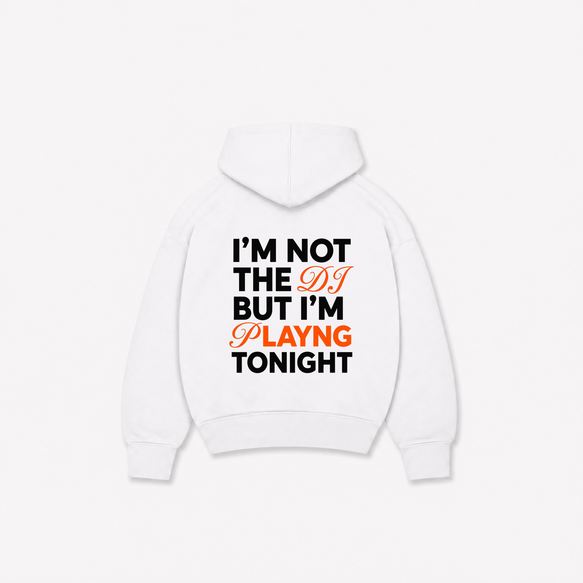 PLAYING HOODIE - Branca
