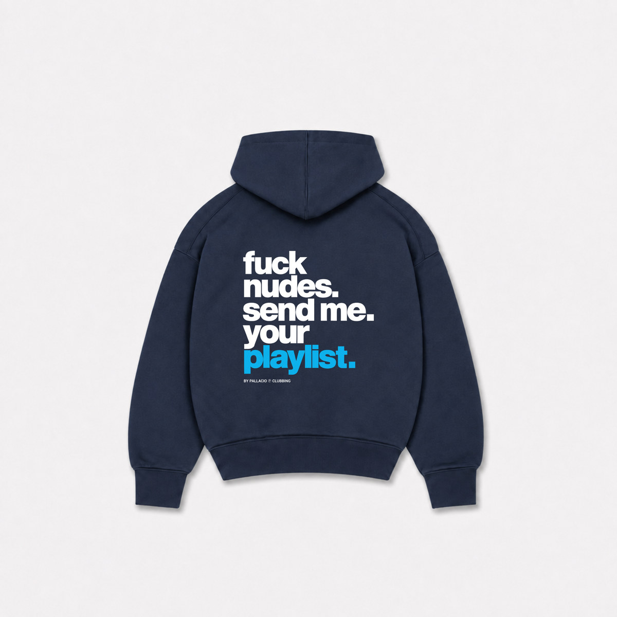 PLAYLIST HOODIE - Azul Marinho