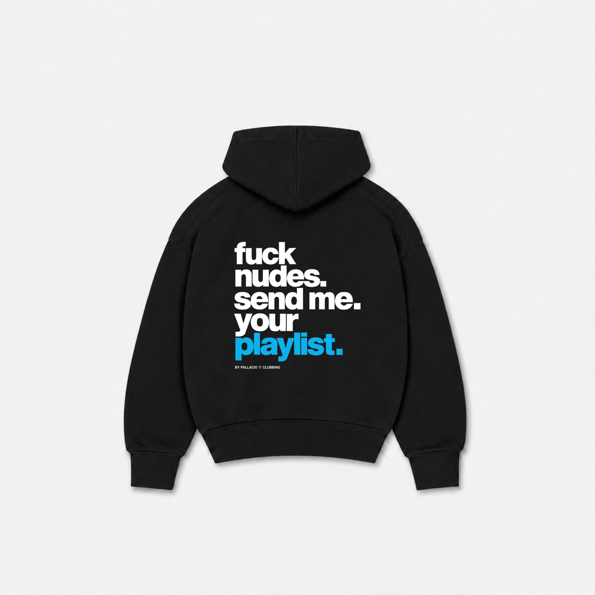 PLAYLIST HOODIE - Preta