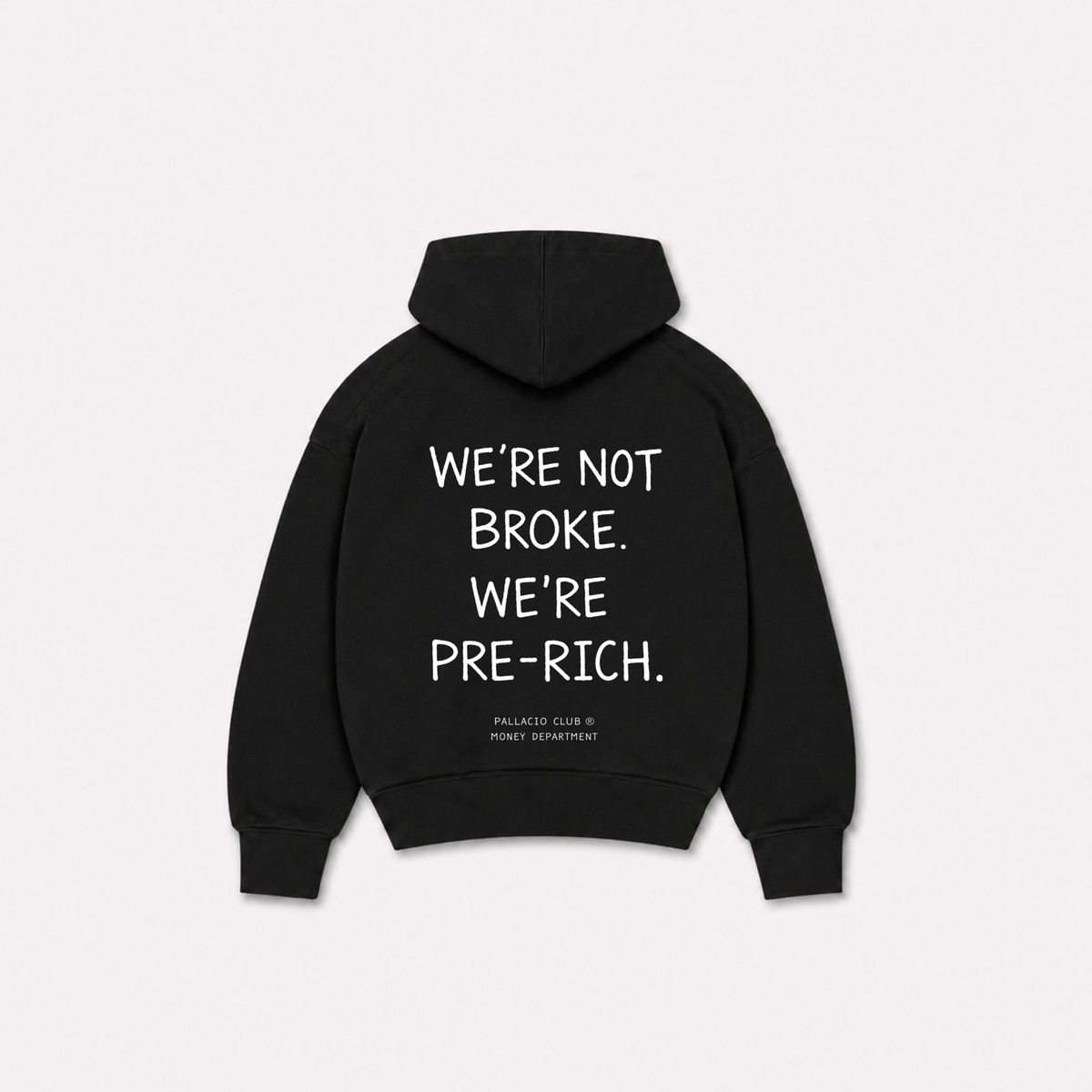 PRE RICH HOODIE - Preta