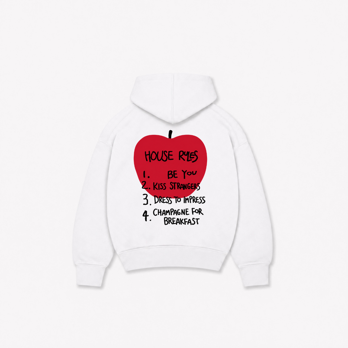 RULES HOODIE - Branca
